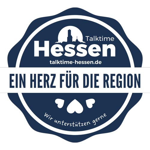 Ein Herz für die Region: Talktime-Hessen Partner-Siegel