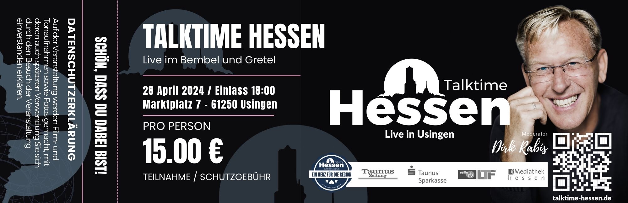 Talktime Hessen Ticket Buchung zur Talkshow am 20-10-23 im Bembel und Gretel Ankuendigung-04-09-23